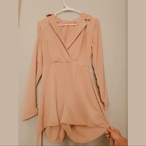 Dusty rose romper